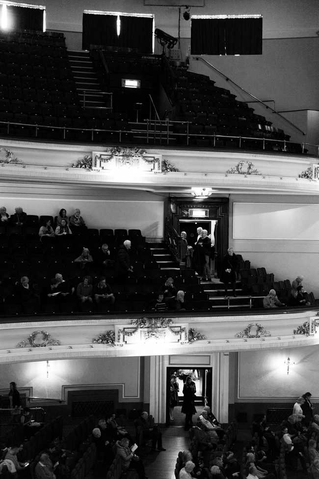 Audience in Usher Hall